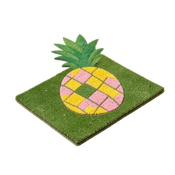 Gorski Pineapples Shaped Coir 27.5 In . X 15.75 In . Outdoor Door Mat