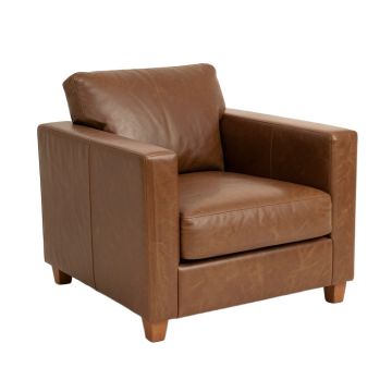 Fiona 68 '' Faux Leather Square Arm Loveseat