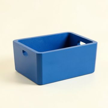 Slate Branch Empty Storage Basket - Blue (synthetic illustration; no displayed measurements)