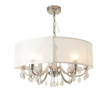 Hutchings 8-Light Candle Style Drum Chandelier