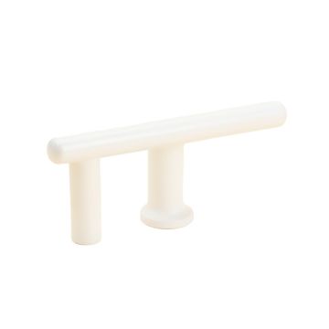 Ash Bluff Cabinet Handle Without Packaging - White (synthetic illustration; no displayed measurements)