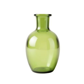 Maple Crest Empty Decorative Vase - Green