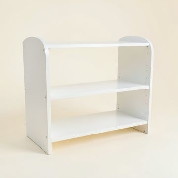 Cedar Bridge Desktop Shelving Unit - White (synthetic illustration; no displayed measurements)