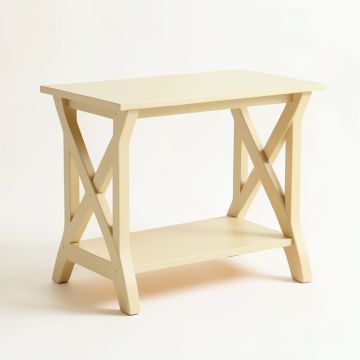 Slate Dell Side Table - Beige (synthetic illustration; no displayed measurements)
