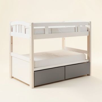 Ruvalcaba Bunk Bed With 2 Drawers (synthetic illustration; no displayed measurements)