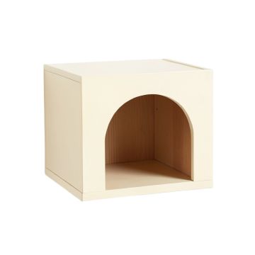 Clay Crest Wall-Mounted Cat Perch - Cream
