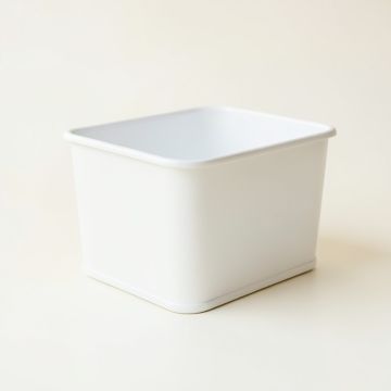 Clay Brook Empty Raised Planter - White (synthetic illustration; no displayed measurements)