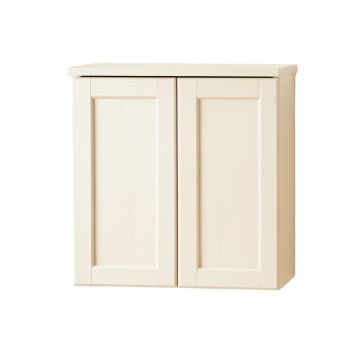 Willow Bridge Wall-Mounted Laundry Cabinet - Ivory