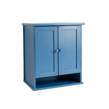 Heath Canyon Wall-Mounted Laundry Cabinet - Blue (synthetic illustration; no displayed measurements)