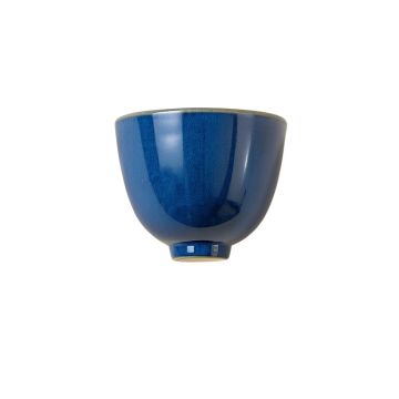 Cove Canyon Wall Sconce Mounted On A Plain Wall - Blue