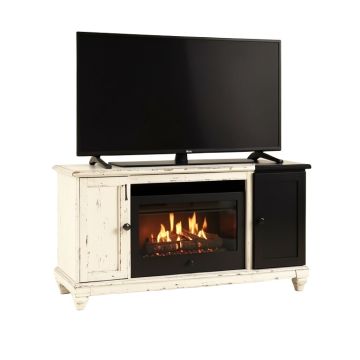Grand Tv Stand For Tvs Up To 88 '' With Electric Fireplace Included