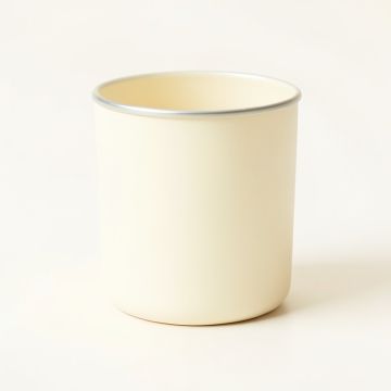 Elm Bend Empty Candle Holder - Cream (synthetic illustration; no displayed measurements)