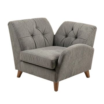 Chelsea Tufted Flared Arms Chaise Lounge
