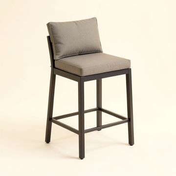 Sittig 26 '' Patio Bar Stool With Cushions (synthetic illustration; no displayed measurements)