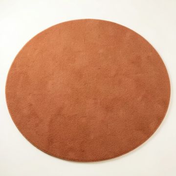 Aspen Bridge Round Area Rug - Terracotta (synthetic illustration; no displayed measurements)