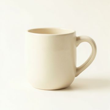 Bay Bend Ceramic Mug - Cream (synthetic illustration; no displayed measurements)