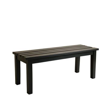 Ash Falls Indoor Bench - Black