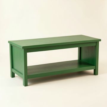 Heath Crest Indoor Bench - Green (synthetic illustration; no displayed measurements)