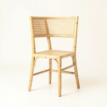 Reed Field Dining Chair - Beige (synthetic illustration; no displayed measurements)