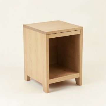 Magazine End Table With Storage (synthetic illustration; no displayed measurements)