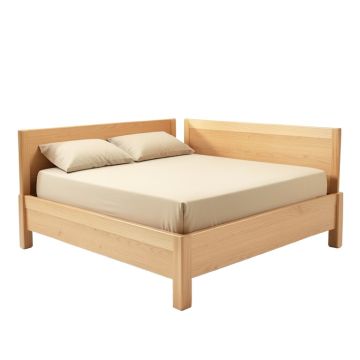 Dingler Solid Wood Standard Bed