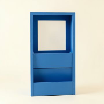 Maple Crest Empty Vertical Garden Frame - Blue (synthetic illustration; no displayed measurements)