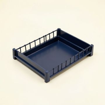 Glen Bridge Empty Under-Desk Cable Tray - Navy (synthetic illustration; no displayed measurements)