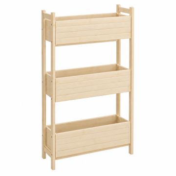 Meadow Bend Empty Vertical Garden Frame - Cream