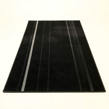 Pine Canyon Rectangular Area Rug - Black (synthetic illustration; no displayed measurements)