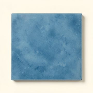 Harbor Bridge Uninstalled Square Decorative Tile - Blue (synthetic illustration; no displayed measurements)