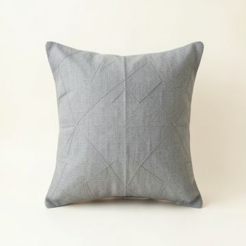 Oak Bend Filled Accent Pillow - Gray (synthetic illustration; no displayed measurements)