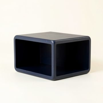 Brook Bluff Low Toy Storage Unit - Navy (synthetic illustration; no displayed measurements)