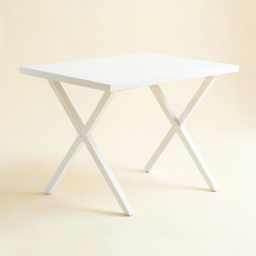 Clay Crest Patio Table - White (synthetic illustration; no displayed measurements)