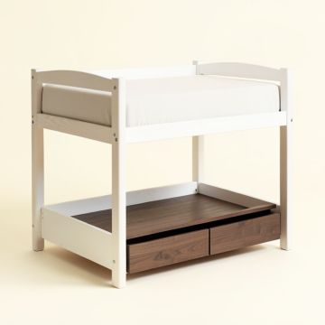 Altheimer Twin Low Loft Bed With Drawers (synthetic illustration; no displayed measurements)