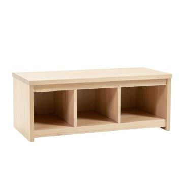 Ridge Brook Shoe Storage Bench - Beige