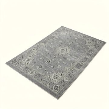 Nile Tarifa Bohemian Medallion Gray Area Rug (synthetic illustration; no displayed measurements)