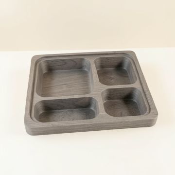 Maple Branch Empty Pantry Drawer Organizer Insert - Gray (synthetic illustration; no displayed measurements)