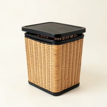 Dawn Bridge Laundry Hamper - Black (synthetic illustration; no displayed measurements)