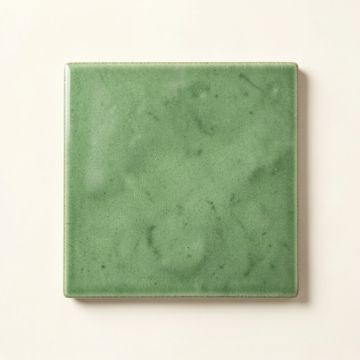 Reed Arc Uninstalled Square Decorative Tile - Green (synthetic illustration; no displayed measurements)
