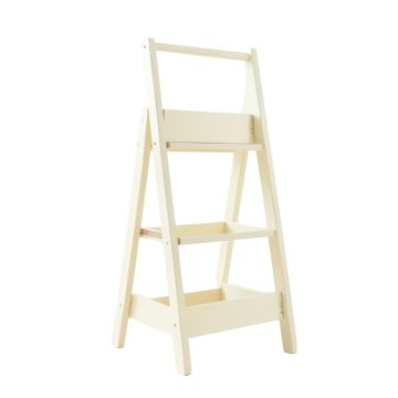 Hill Bend Empty Vertical Garden Frame - Ivory