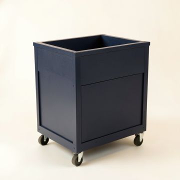 River Canyon Empty Rolling Workshop Cart - Navy (synthetic illustration; no displayed measurements)