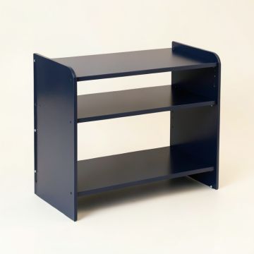 Moss Branch Desktop Shelving Unit - Navy (synthetic illustration; no displayed measurements)