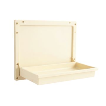Summit Crest Empty Wall-Mounted Tool Organizer Panel - Cream