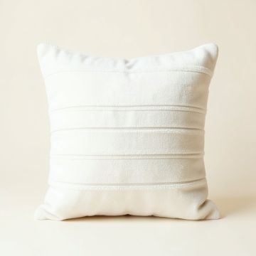 Birch Bridge Filled Accent Pillow - White (synthetic illustration; no displayed measurements)