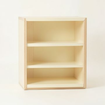 Fern Canyon Empty Seed-Starting Shelving Unit Without Lights - Cream (synthetic illustration; no displayed measurements)