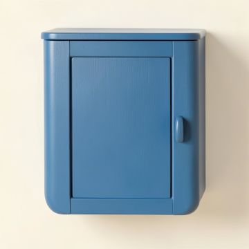 Reed Canyon Wall-Mounted Laundry Cabinet - Blue (synthetic illustration; no displayed measurements)