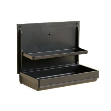Meadow Canyon Empty Wall-Mounted Tool Organizer Panel - Black