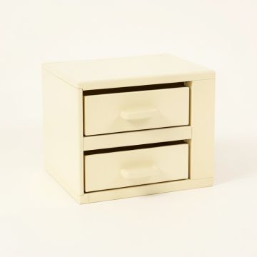 Briar Bridge Small-Parts Storage Drawer Cabinet - Cream (synthetic illustration; no displayed measurements)