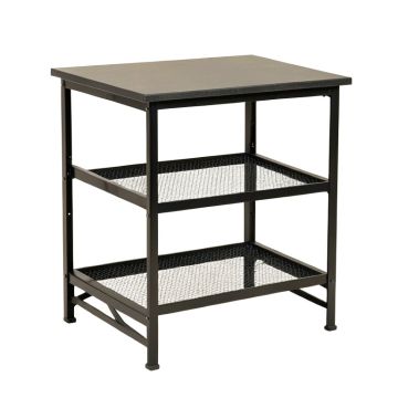 Sage Bluff Empty Countertop Canister Rack - Black