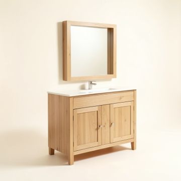 Seadrift 61 '' Double Bathroom Vanity Set (synthetic illustration; no displayed measurements)